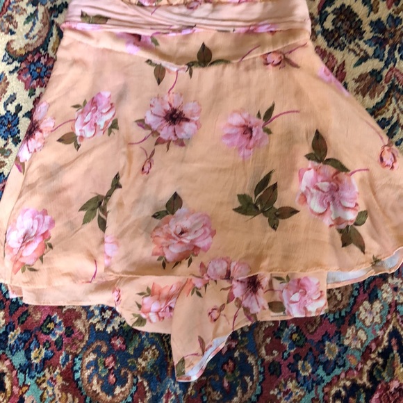 Floral Bloomfield Dress size Large Peach - Picture 5 of 5